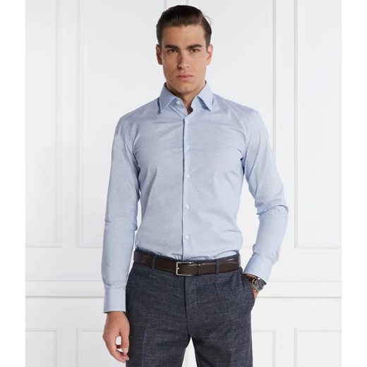 BOSS BLACK Koszula H-HANK 214 | Slim Fit | stretch ze sklepu Gomez Fashion Store w kategorii Koszule męskie - zdjęcie 184323785