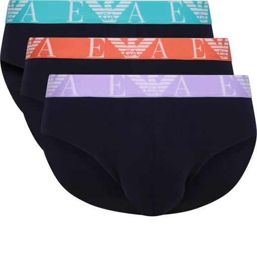 Emporio Armani Slipy 3-pack ze sklepu Gomez Fashion Store w kategorii Majtki męskie - zdjęcie 184323787
