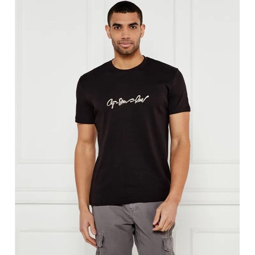 G- Star Raw T-shirt G-script | Regular Fit ze sklepu Gomez Fashion Store w kategorii T-shirty męskie - zdjęcie 184323825