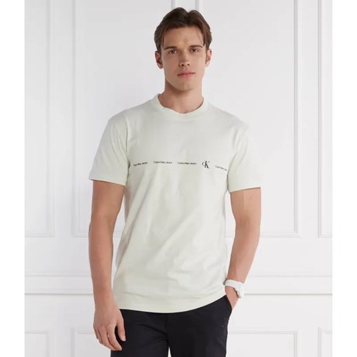 Calvin Klein Jeans T-shirt | Regular Fit ze sklepu Gomez Fashion Store w kategorii T-shirty męskie - zdjęcie 184323838