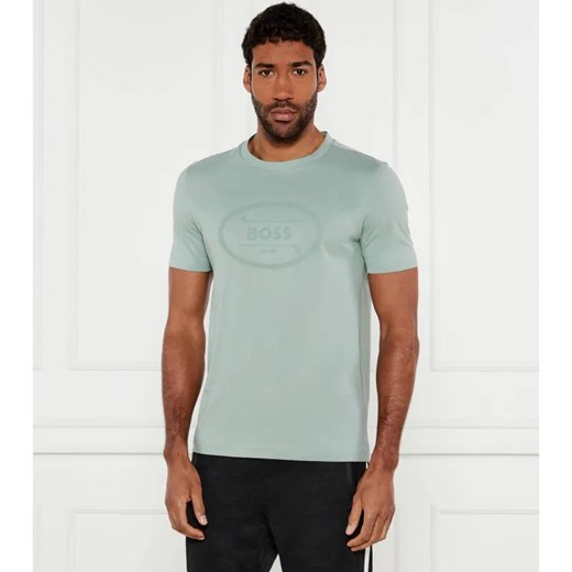 BOSS GREEN T-shirt Logo Heritage | Regular Fit ze sklepu Gomez Fashion Store w kategorii T-shirty męskie - zdjęcie 184323849