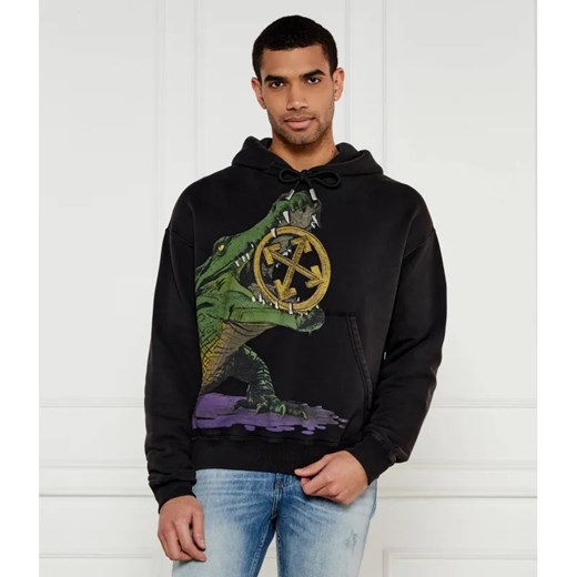 OFF-WHITE Bluza BIG CROCO SKATE | Relaxed fit ze sklepu Gomez Fashion Store w kategorii Bluzy męskie - zdjęcie 184323875
