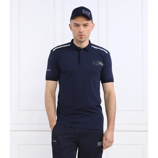EA7 Polo | Regular Fit ze sklepu Gomez Fashion Store w kategorii T-shirty męskie - zdjęcie 184323907