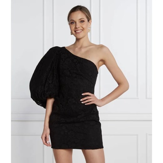 Pinko Sukienka PIZZO CON FRANGI ze sklepu Gomez Fashion Store w kategorii Sukienki - zdjęcie 184323935