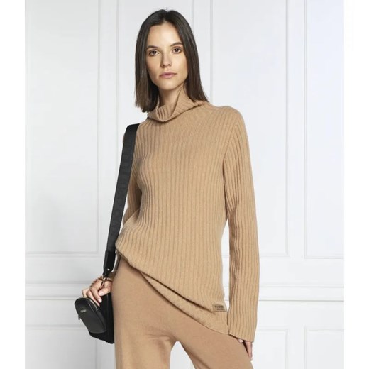 TWINSET Wełniany golf | Regular Fit | z dodatkiem kaszmiru ze sklepu Gomez Fashion Store w kategorii Swetry damskie - zdjęcie 184323938