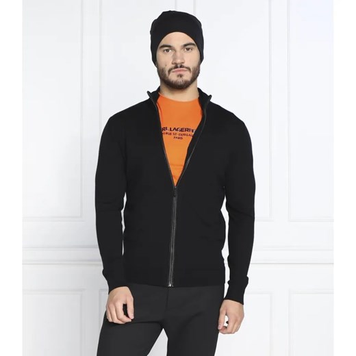 Karl Lagerfeld Wełniany sweter | Regular Fit ze sklepu Gomez Fashion Store w kategorii Swetry męskie - zdjęcie 184323965