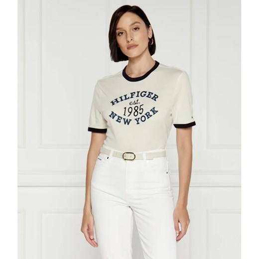 Tommy Hilfiger T-shirt VARSITY | Regular Fit ze sklepu Gomez Fashion Store w kategorii Bluzki damskie - zdjęcie 184323975