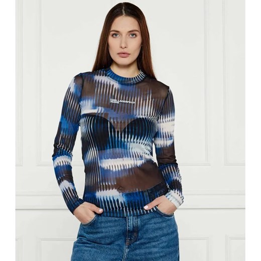 Karl Lagerfeld Jeans Półgolf | Slim Fit ze sklepu Gomez Fashion Store w kategorii Bluzki damskie - zdjęcie 184324009