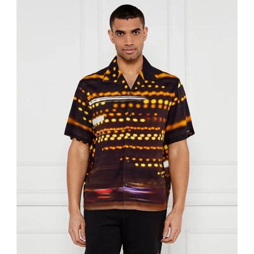 HUGO Koszula Espino HUGO x Racing Bulls | Oversize fit ze sklepu Gomez Fashion Store w kategorii Koszule męskie - zdjęcie 184324039