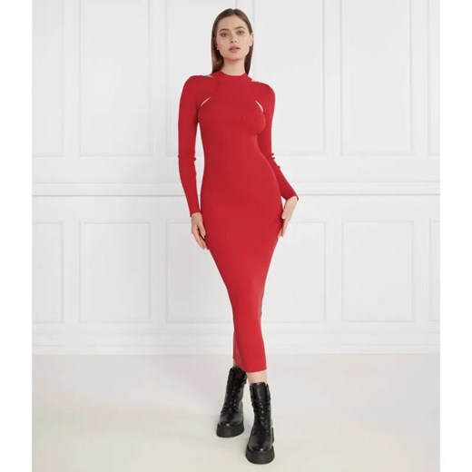 HUGO Sukienka ze sklepu Gomez Fashion Store w kategorii Sukienki - zdjęcie 184324077