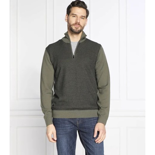 BOSS BLACK Wełniany sweter Ladamo | Regular Fit ze sklepu Gomez Fashion Store w kategorii Swetry męskie - zdjęcie 184324098