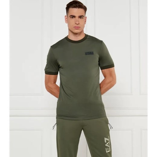 EA7 T-shirt | Regular Fit ze sklepu Gomez Fashion Store w kategorii T-shirty męskie - zdjęcie 184324106