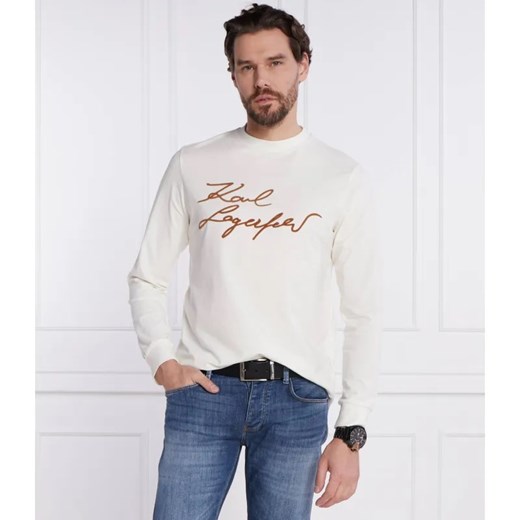 Karl Lagerfeld Longsleeve | Regular Fit ze sklepu Gomez Fashion Store w kategorii T-shirty męskie - zdjęcie 184324155