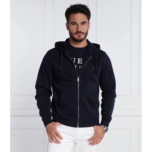 GUESS Bluza BROOKS HOODIE TRUCK FLEECE | Regular Fit ze sklepu Gomez Fashion Store w kategorii Bluzy męskie - zdjęcie 184324157