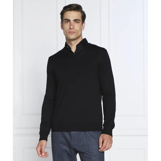 Joop! Wełniany sweter 17 JK-02Damien | Regular Fit ze sklepu Gomez Fashion Store w kategorii Swetry męskie - zdjęcie 184324185