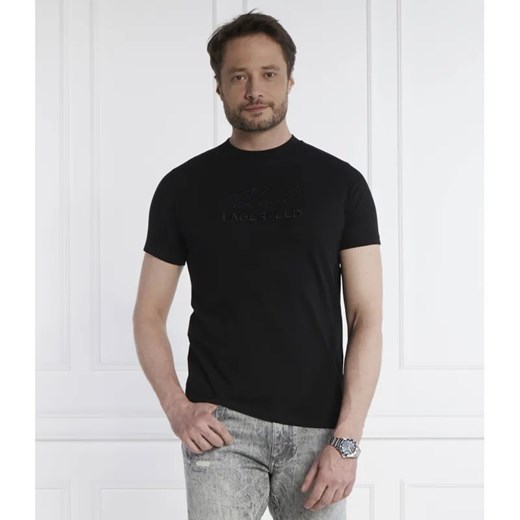 Karl Lagerfeld T-shirt | Regular Fit ze sklepu Gomez Fashion Store w kategorii T-shirty męskie - zdjęcie 184324188