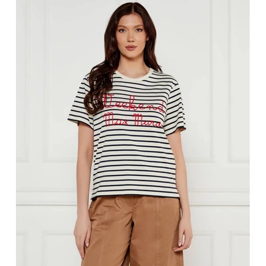 Weekend MaxMara T-shirt OLGA | Straight fit ze sklepu Gomez Fashion Store w kategorii Bluzki damskie - zdjęcie 184324199
