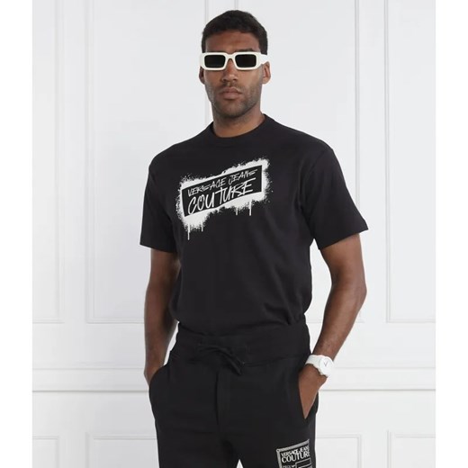 Versace Jeans Couture T-shirt | Regular Fit ze sklepu Gomez Fashion Store w kategorii T-shirty męskie - zdjęcie 184324219