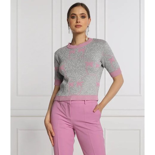 Pinko Sweter FUSHIKI 2 | Cropped Fit ze sklepu Gomez Fashion Store w kategorii Swetry damskie - zdjęcie 184324257