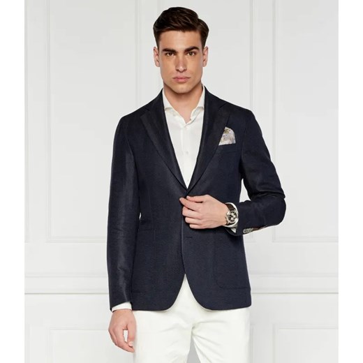 Oscar Jacobson Marynarka Ferry | Regular Fit | z dodatkiem lnu ze sklepu Gomez Fashion Store w kategorii Marynarki męskie - zdjęcie 184324285