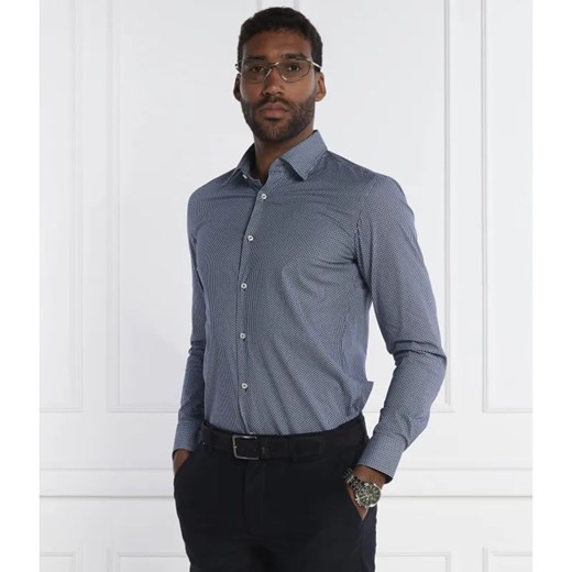 BOSS BLACK Koszula H-HANK-kent | Slim Fit ze sklepu Gomez Fashion Store w kategorii Koszule męskie - zdjęcie 184324339