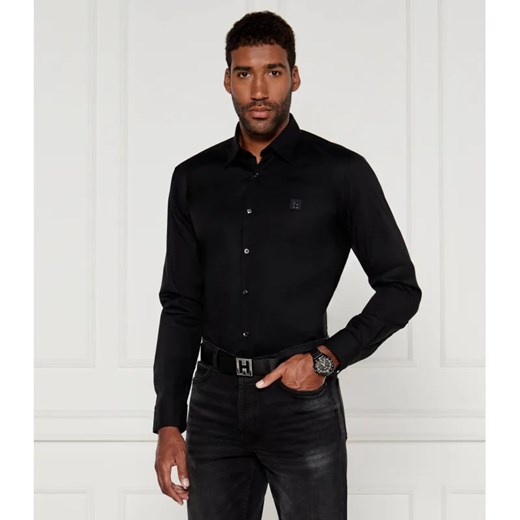 HUGO Koszula Ermo | Slim Fit | stretch ze sklepu Gomez Fashion Store w kategorii Koszule męskie - zdjęcie 184324346