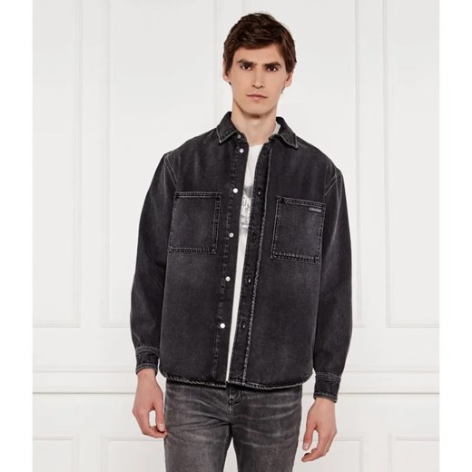 Calvin Klein Jeans Jeansowa koszula | Relaxed fit ze sklepu Gomez Fashion Store w kategorii Koszule męskie - zdjęcie 184324377