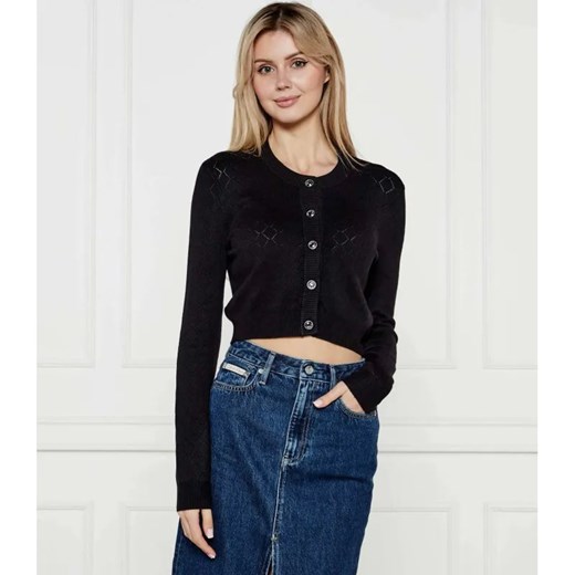 GUESS Kardigan | Cropped Fit ze sklepu Gomez Fashion Store w kategorii Swetry damskie - zdjęcie 184324497