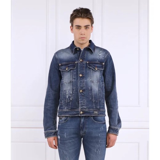 Versace Jeans Couture Kurtka jeansowa | Regular Fit ze sklepu Gomez Fashion Store w kategorii Kurtki męskie - zdjęcie 184324535