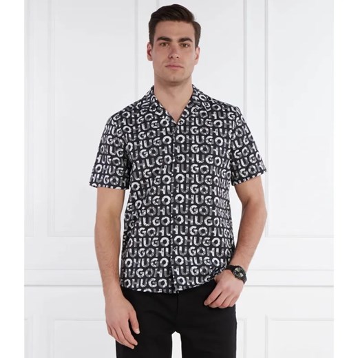 HUGO Koszula Ellino | Relaxed fit ze sklepu Gomez Fashion Store w kategorii Koszule męskie - zdjęcie 184324539