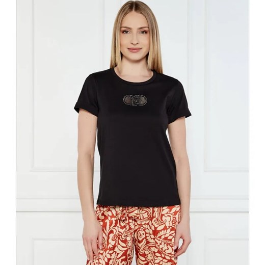 Liu Jo Sport T-shirt | Regular Fit ze sklepu Gomez Fashion Store w kategorii Bluzki damskie - zdjęcie 184324547