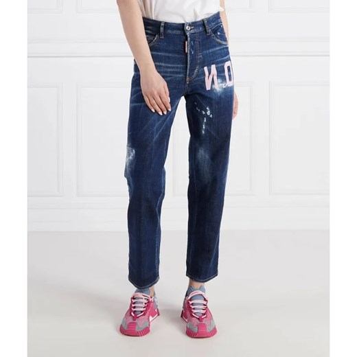 Dsquared2 Jeansy Boston Jean | Regular Fit | stretch ze sklepu Gomez Fashion Store w kategorii Jeansy damskie - zdjęcie 184324595