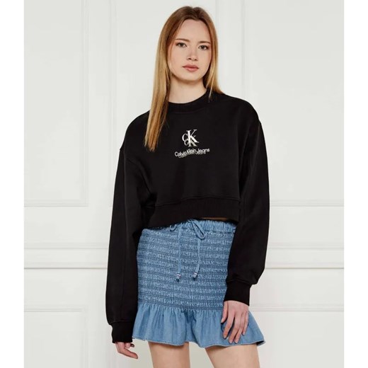 Calvin Klein Jeans Bluza | Cropped Fit ze sklepu Gomez Fashion Store w kategorii Bluzy damskie - zdjęcie 184324638