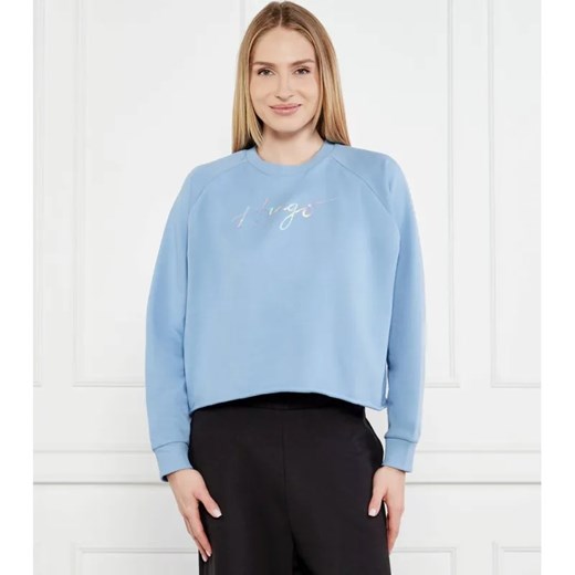 HUGO Bluza Darace | Loose fit ze sklepu Gomez Fashion Store w kategorii Bluzy damskie - zdjęcie 184324758