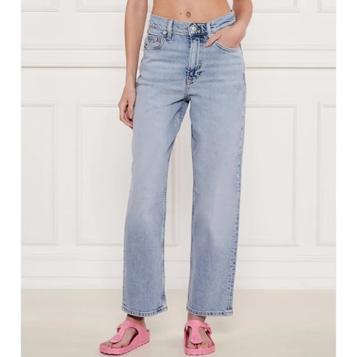 Tommy Jeans Jeansy LAYLA | Straight fit | high waist ze sklepu Gomez Fashion Store w kategorii Jeansy damskie - zdjęcie 184324765