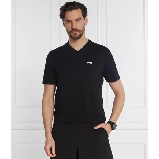 BOSS GREEN T-shirt Tee V | Regular Fit | stretch ze sklepu Gomez Fashion Store w kategorii T-shirty męskie - zdjęcie 184324777