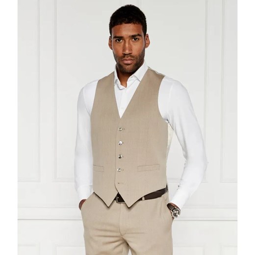 Oscar Jacobson Wełniana kamizelka Carlo | Slim Fit Oscar Jacobson 56 Gomez Fashion Store wyprzedaż