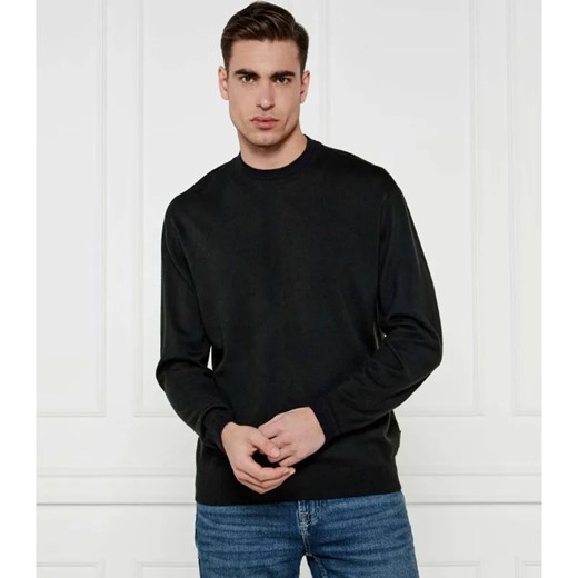 Armani Exchange Sweter | Regular Fit | z dodatkiem wełny ze sklepu Gomez Fashion Store w kategorii Swetry męskie - zdjęcie 184324879