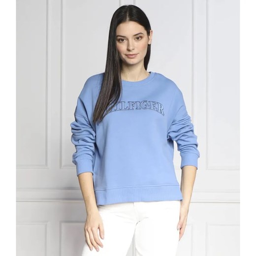 Tommy Hilfiger Bluza TONAL | Relaxed fit ze sklepu Gomez Fashion Store w kategorii Bluzy damskie - zdjęcie 184324908