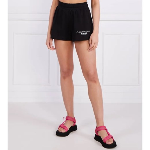 Calvin Klein Jeans Szorty | Regular Fit ze sklepu Gomez Fashion Store w kategorii Szorty - zdjęcie 184324928