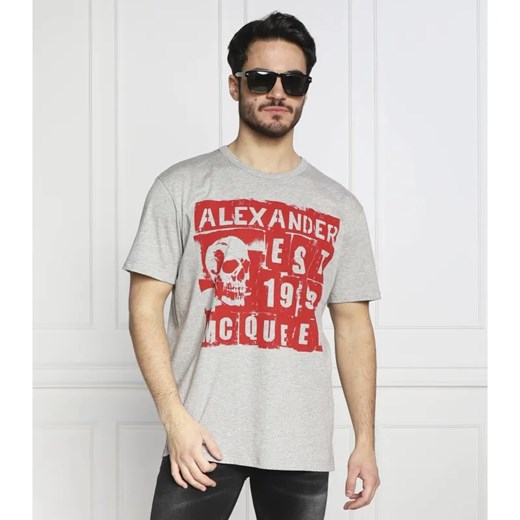 Alexander McQueen T-shirt | Regular Fit ze sklepu Gomez Fashion Store w kategorii T-shirty męskie - zdjęcie 184324978