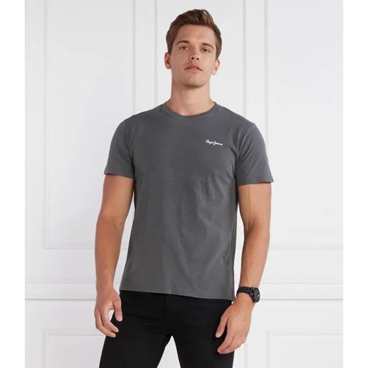 Pepe Jeans London T-shirt WILTSHIRE SS | Regular Fit ze sklepu Gomez Fashion Store w kategorii T-shirty męskie - zdjęcie 184324998