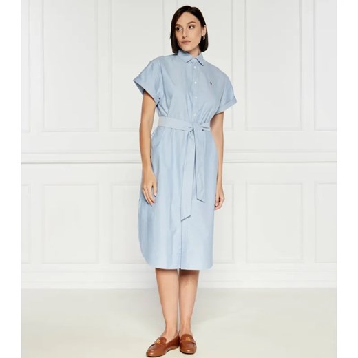 POLO RALPH LAUREN Sukienka z paskiem ze sklepu Gomez Fashion Store w kategorii Sukienki - zdjęcie 184324999