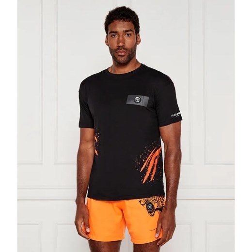 Plein Sport T-shirt | Regular Fit ze sklepu Gomez Fashion Store w kategorii T-shirty męskie - zdjęcie 184325005