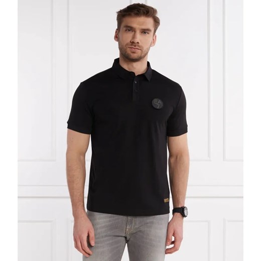 EA7 Polo | Regular Fit ze sklepu Gomez Fashion Store w kategorii T-shirty męskie - zdjęcie 184325146