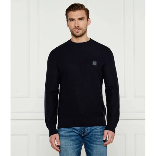 BOSS ORANGE Sweter Anion_S | Regular Fit | z dodatkiem kaszmiru ze sklepu Gomez Fashion Store w kategorii Swetry męskie - zdjęcie 184325185