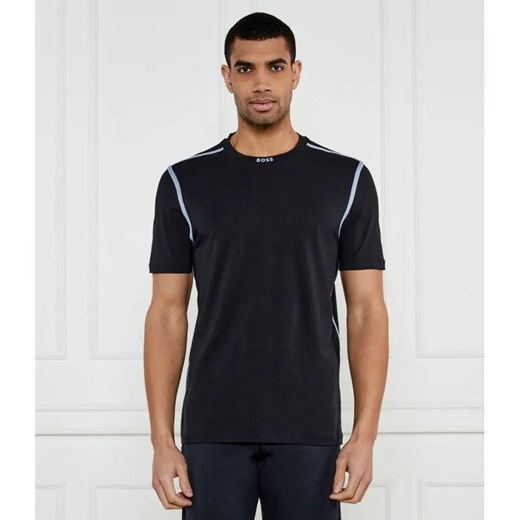 BOSS GREEN T-shirt Tee Tape | Regular Fit | stretch ze sklepu Gomez Fashion Store w kategorii T-shirty męskie - zdjęcie 184325209