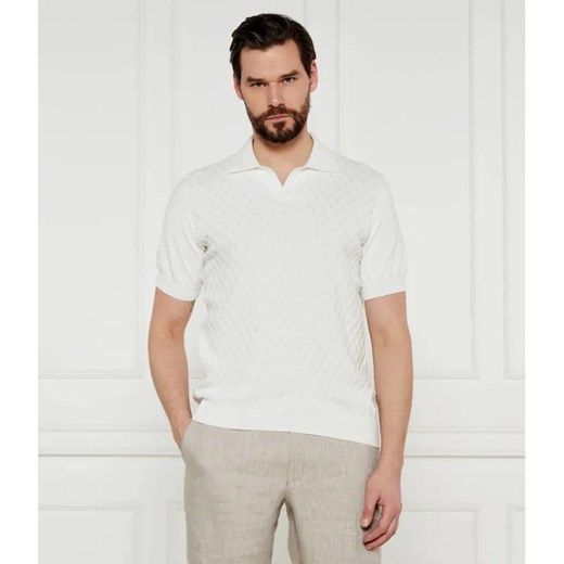 Oscar Jacobson Polo Mirza | Regular Fit ze sklepu Gomez Fashion Store w kategorii T-shirty męskie - zdjęcie 184325219
