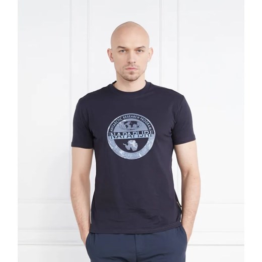Napapijri T-shirt S-BOLLO SS 1 | Regular Fit ze sklepu Gomez Fashion Store w kategorii T-shirty męskie - zdjęcie 184325265