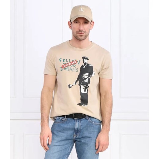 GUESS T-shirt CANCELLED DREAMS | Regular Fit ze sklepu Gomez Fashion Store w kategorii T-shirty męskie - zdjęcie 184325286